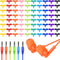50 Pack Bulk Earbuds for Kids, Classroom Set Earbuds, Affordable in-Ear with