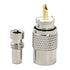 PL259 Coax Connectors, 5 Pack PL-259 UHF Male Solder Connectors with UG-175 Reducer Teflon Material for RG-58, RG-213, LMR195, RG142