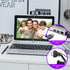 Bocodow 1080p Hd Webcam with Microphone, Wide Angle USB Computer Camera for Pc Mac Laptop, Plug and Play