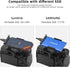 FANAUE SSD Mount Bracket with Cold Shoe Cable Clamp, 1.5"-2.1" for Samsung T5 T7 SSD, Compatible with BMPCC Camera Cage