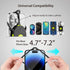 Bone Bike Tie Connect Kit 2 Magnetic, Universal Road Bike Phone Mount for Stem & Handlebar, 360° Rotation, Fits