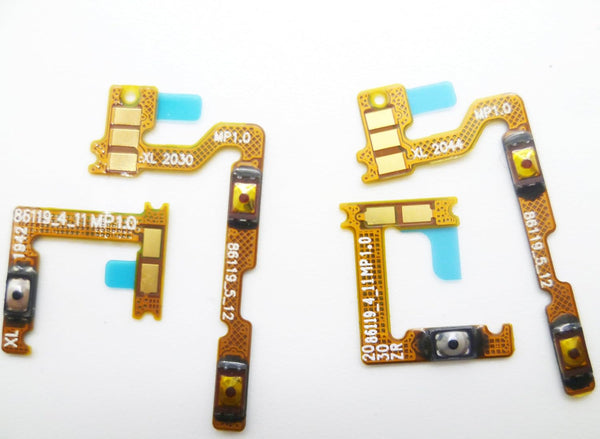 2X Power On Off Volume Side Button Key Flex Cable Connector Replacement for Samsung Galaxy A20S A207