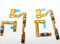 2X Power On Off Volume Side Button Key Flex Cable Connector Replacement for Samsung Galaxy A20S A207