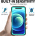 BEASTEK iPhone 12 Mini Waterproof Case, NRE Series Shockproof Dustproof Underwater IP68 with Built-in Screen Protector Anti-Scratch Protective Cover, for Apple iPhone 12 Mini (5.4'') (Teal)