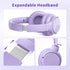 3.5mm 4.9ft MP3/4, Botesty Sound Headphones Wired with Microphone, Over Ear Foldable Plug in Headphones