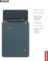 Lenovo 14 Inch Slim Laptop Sleeve Notebook/Tablet - Compatible with MacBook Air/Pro - Eco-Friendly Lightweight Case