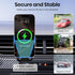 Keledz Wireless Car Phone Charger Holder, Smart Auto-Clamping Fast Charging Car Phone Holder with Atmosphere Lights