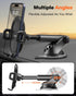 APPS2Car Suction Cup Phone Mount, Universal Phone Holder for Car Windshield/Dashboard, Compatible with All Cellphones