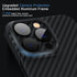 MEMUMI Carbon Fiber Case for iPhone 14 Pro Max - Durable Slim Fit with Military-Grade Drop Protection