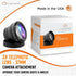 iOgrapher 37mm 2X Telephoto Zoom Lens Attachment for Smartphone & Tablet Photography