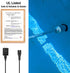 Charger for Intex 28620EP Rechargeable Handheld Pool Vacuum, Compatible with Intex 28620 28620E CL1704 USB Charging