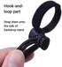 Black Backdrop Background Clips Holder for Photo Video Studio, 12 Pack