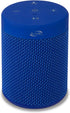 iLive Electronics Waterproof Fabric Wireless Speaker - 2.56 x 2.56 x 3.4 Inches, Built-in Rechargeable Battery, Blue