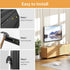 KAMIWI 3275 Inch 600x400mm 150 lbs, Studless TV Wall Mount for TVs, No Drill Drywall TV Mount, Max VESA up to No