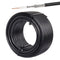 XRDS -RF RG59 Coaxial Cable 100FT - RG59 Dual Shield Cable 75 Ohm Bare Copper Conductor for Surveillance Camera System