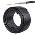 XRDS -RF RG59 Coaxial Cable 100FT - RG59 Dual Shield Cable 75 Ohm Bare Copper Conductor for Surveillance Camera System