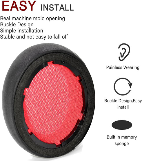 Life Q10 Ear Pads Replacement, Soft Foam Earpads Compatible with Anker Soundcore Life Q10 / Q10 BT Headphones