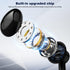 Wired 3.5mm Earbuds with Microphone, Noise-Canceling HiFi Stereo for Samsung A25, A15, A03s, S10, Note 9, Moto, Switch,