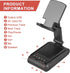 Gifts for Men, Cell Phone Stand with Wireless Bluetooth Speaker, HD Surround Sound for Home and Outdoors, Compatible
