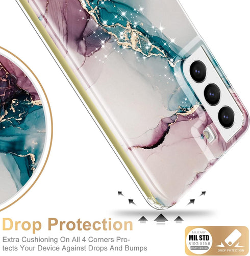 Esdot Compatible with Samsung Galaxy S22 Plus Case - Fashionable Protective Phone Case, 21ft Drop Tested