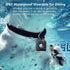Waterproof Airtag Keychain Holder Case, Screw Full Cover Compatible with Apple Air Tag Tracker, TPU Case for Keys, Bags