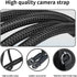 KONXISA Material,100cm Universal Camera Strap, Camera Neck Shoulder Strap with Nylon Vintage Climbing Rope for DSLR