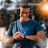 MP3 Player with Bluetooth, 16GB Sport Bluetooth MP3 Player with Watch Band and Clip for Climbing, Hiking, Cycling, Yoga