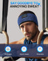 LC-dolida Bluetooth Sleep Headphones Headband, Wireless Earphones Built-in Speakers for Side Sleepers, Gifts for Men