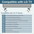 Yaotieci 27" 32" 43" 49" 50" 55" 60" 65" 70" 75" 86" TV Mount Screws for LG TV Legs Replacement Screw, TV Stand Screw