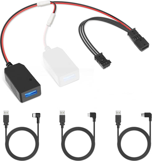YQMAJIM DashCam Power Adapter, Compatible with Ford F150, Transit, Bronco, Lincoln, Connects to Rainfall Sensor