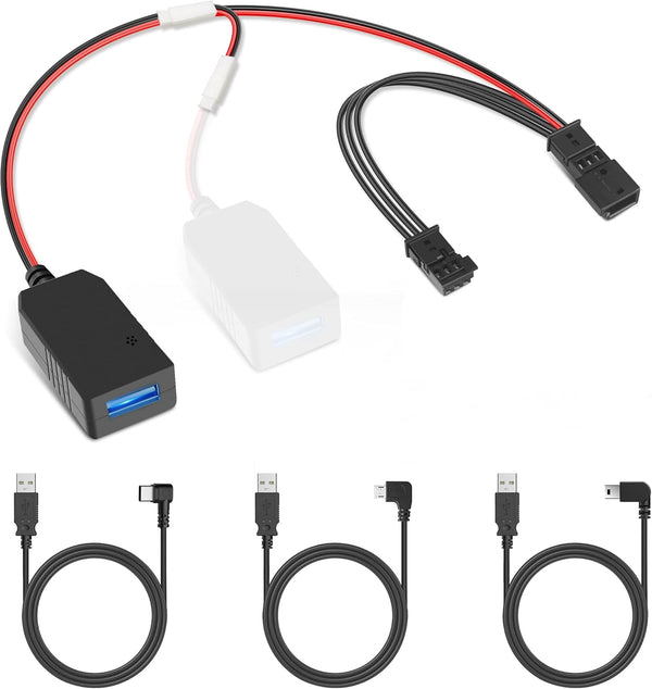 YQMAJIM DashCam Power Adapter, Compatible with Ford F150, Transit, Bronco, Lincoln, Connects to Rainfall Sensor