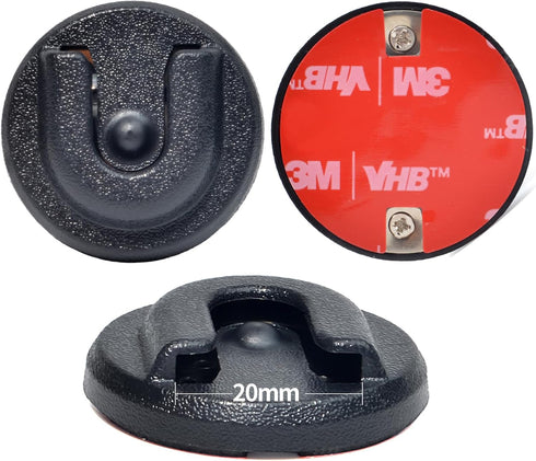 UAYESOK Universal Ham CB Radio Mic Hanger Clip Mount Hook (1 Pack),