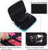 Teamoy Watch Storage Case, Holds 12 Straps, Travel Organizer Bag for Apple and Smart Watch Bands, Teal