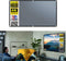SHYYOULQE Metal Anti-Light Projector Screen Portable Foldable Frame Indoor Outdoor Viewing No Tools Needed Wide Viewing