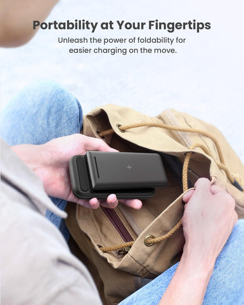 GEEKERA 3 1 17 16-8, Ultra//11/10/9/SE/8/7/6/5, Pro/4/3/2 in Wireless Charging Station, Foldable Wireless Charger Stand