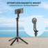 PIOENIMAGE 53" Magnetic Selfie Stick Phone Tripod for iPhone, Travel Tripod for iPhone, Extendable Magnetic Cell Phone