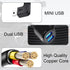 12V-24V (11.5FT) MAYWILLA Car Dash Cam Charger Cable,Mini USB Dash Cam Power Cord with Dual USB Port Vehicle Charging