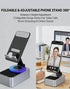 SDYIUXB 3-in-1 360 Bluetooth Audio Power Bank Bracket, Phone Stand with Wireless Bluetooth Speaker, Rotating Foldable