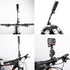 Motorcycle Bike Handlebar Helmet Mount Bundle for Insta360 X4, GO 3, X3, X2, ONE RS, GoPro 12/11/10/9/8/7/6/5