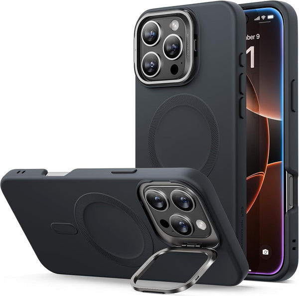 ESR for iPhone 16 Pro Max Case, Silicone Case with Stand, Compatible with