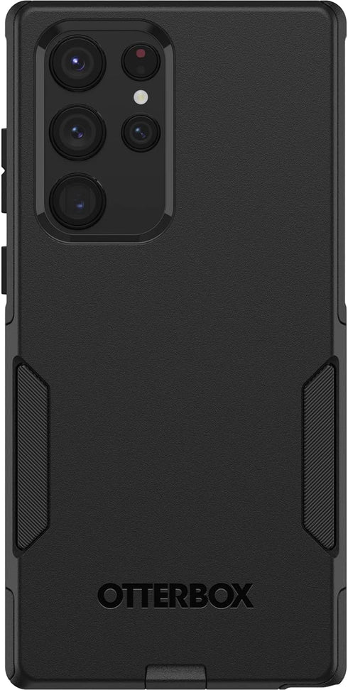 OtterBox S22 Commuter Galaxy Ultra Series Case - Black, Slim & Tough, Pocket-Friendly, with Port Protection