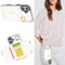 MRRSIWEI for iPhone 16 Plus Case for Women, Crossbody Wallet Case with Card