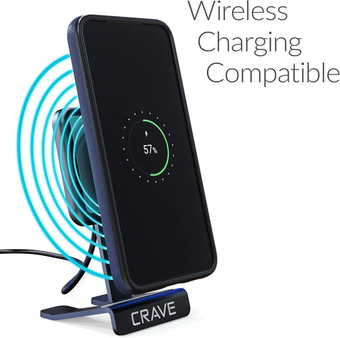 Crave Dual Guard Shockproof Protection Case for Samsung Galaxy S23, Dual Layer Case, Navy