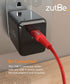 Shield USB-C to Lightning Cable 6ft Red, Braided Kevlar for iPhone 14 13 12 11 Pro/Pro Max, iPad, AirPods (MFI