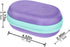 co2CREA Hard Case Replacement for Logitech POP Wireless Mouse, Purple Case + Daydream Mint Zipper