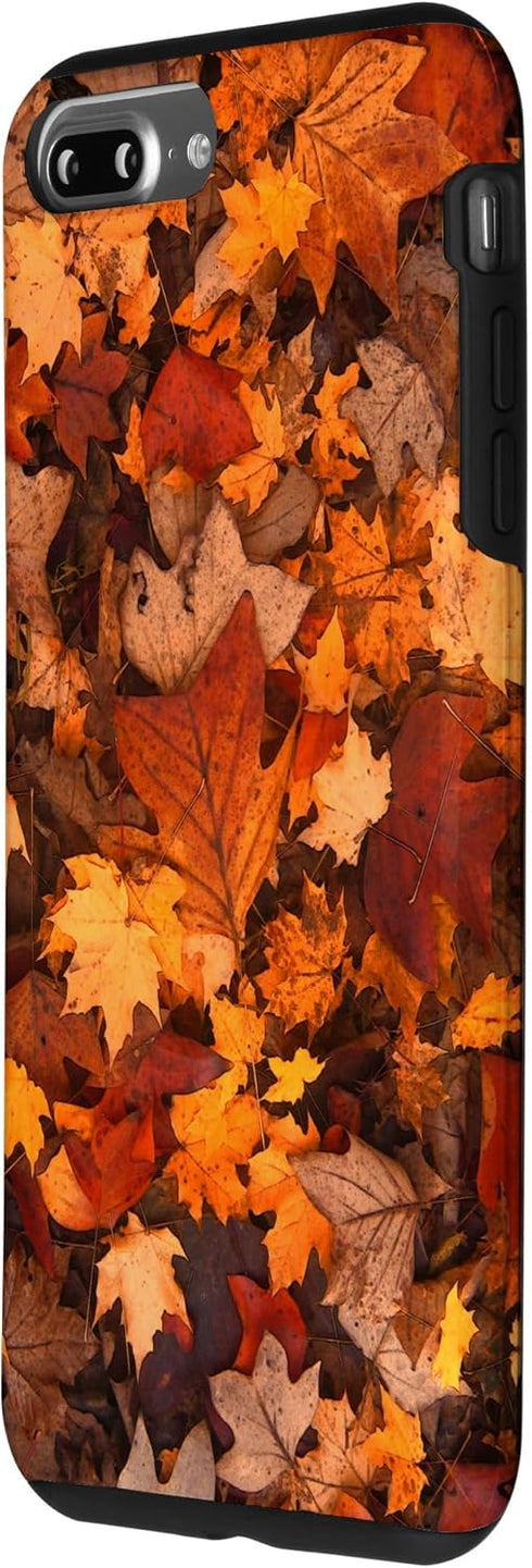 iPhone 7 Plus/8 Plus Autumn Season Happy Fall Leaves Thanksgiving Cell Phone Case