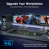 6FT 4K@60Hz/ 2K@120Hz, 1.2 1.4 Reborn DisplayPort to HDMI Cable - Unidirectional Display Port Source to HDMI Screen, DP