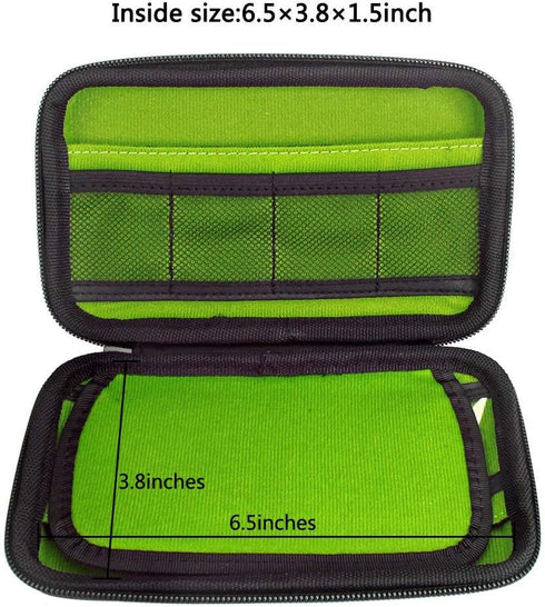 Aprince Digital Gadget Case Waterproof Memory Card Case,Designed for External Hard Drive,USB Flash Drives,Power Banks - Best for Traveling by Aprince