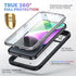 Diaclara Designed for iPhone 14 Plus Case, Full Body Rugged Case with Built-in Touch Sensitive Anti-Scratch Screen Protector, with Camera Lens Protector for iPhone 14 Plus 6.7" (Black)