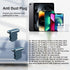 2 Pack Anti Dust Plugs for iPhone - 8 Pin Dust Cover with Mini Storage Box for iPhone Models